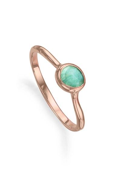 Women's Monica Vinader 'siren' Small Stacking Ring