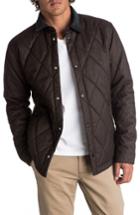 Men's Quiksilver Reesor Quilted Jacket - Brown