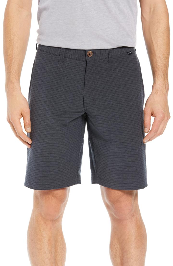Men's Travis Mathew Kendo Performance Shorts - Grey