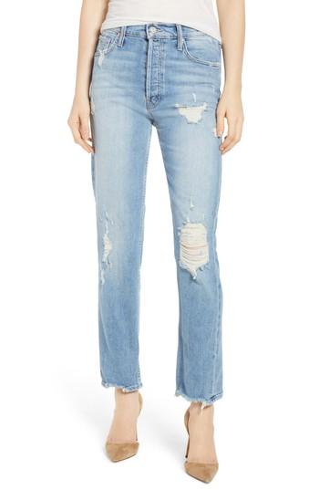 Women's Mother The Tomcat Ankle Straight Leg Jeans