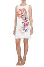 Women's Cece Garden Bloom Shift Dress - White