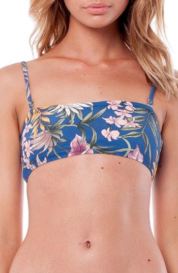 Women's Rhythm Bermuda Bandeau Bikini Top - Blue