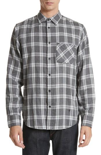 Men's Rag & Bone Fit 3 Beach Plaid Shirt - None
