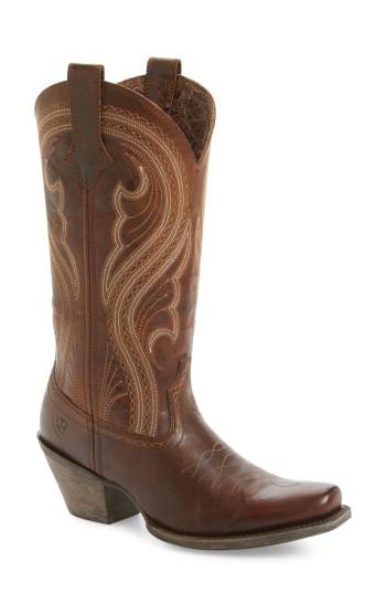 Women's Ariat Lively Western Boot W - Brown