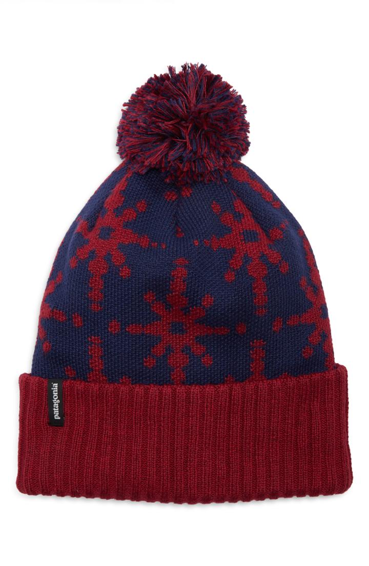 Women's Patagonia 'powder Down' Beanie - Red