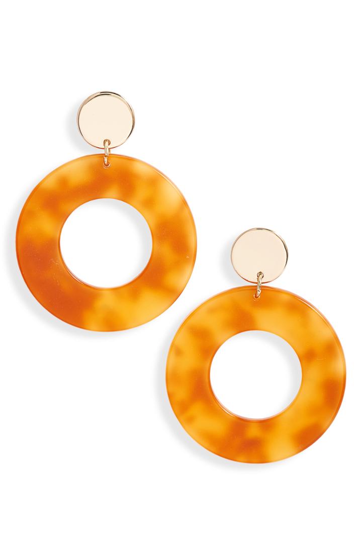 Women's Lele Sadoughi Circle Hoop Earrings