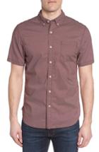 Men's Nifty Genius Truman Slim Fit Print Sport Shirt - Red