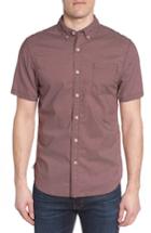 Men's Nifty Genius Truman Slim Fit Print Sport Shirt - Red