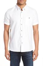 Men's Ted Baker London Slim Fit Sport Shirt (m) - White