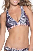 Women's Maaji Hot Springs Reversible Bikini Top - Black