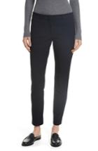 Women's Joseph New Eliston Gabardine Straight Leg Pants Us / 36 Fr - Blue