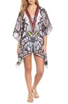 Women's Asa Kaftans 'waikiki' Short Kaftan, Size - White