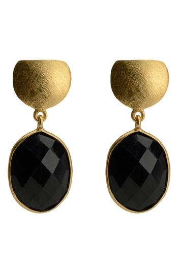 Women's Karen London Stone Drop Earrings