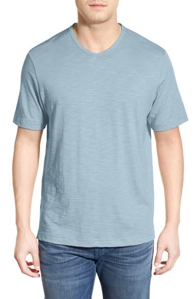Men's Tommy Bahama 'portside Player' Pima Cotton T-shirt - Blue