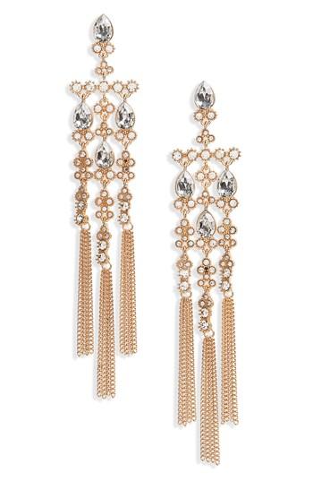 Women's Bp. Crystal Chandelier Drop Earrings
