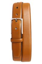 Men's Nordstrom Men's Shop Pullman Leather Belt - Cognac