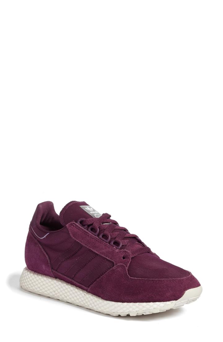 Women's Adidas Forest Grove Sneaker .5 M - Purple