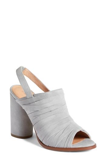 Women's Caslon Jana Slingback Mule Sandal M - Blue