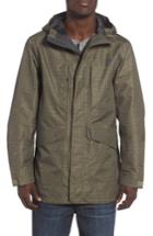 Men's The North Face El Misti Trench Ii Hooded Jacket - Green