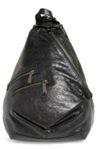 Rebecca Minkoff Jamie Nubuck Leather Backpack - Black
