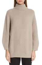 Women's Max Mara Etrusco Wool & Cashmere Turtleneck Sweater - Grey