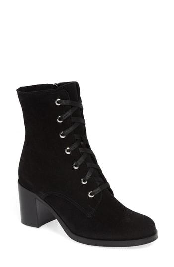Women's La Canadienne Parker Waterproof Bootie M - Black