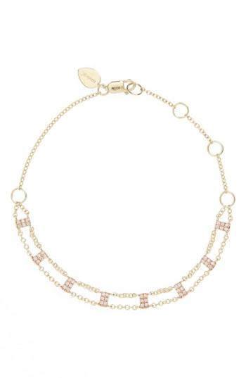 Women's Meirat Bar & Chain Diamond Bracelet