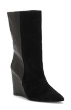 Women's 1.state Zalena Wedge Boot .5 M - Black