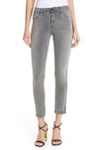 Women's Frame Le High Velvet Tuxedo Stripe Ankle Skinny Jeans