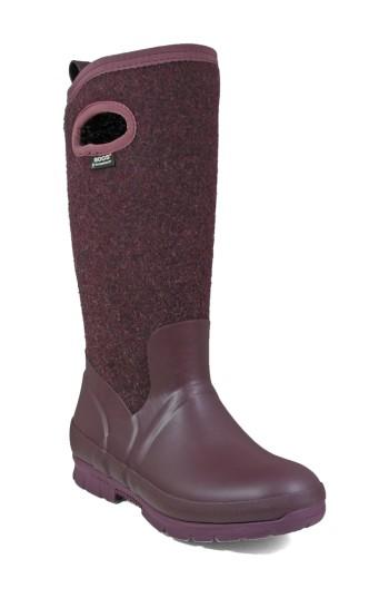 Women's Bogs Crandall Waterproof Boot, Size 6 M - Purple