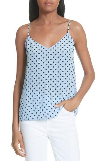 Women's Equipment Layla Polka Dot Silk Cami - Blue