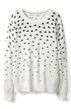 Women's Boden Print Cotton Sweater