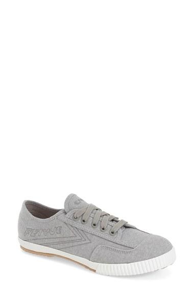 Women's Feiyue. 'fe Lo Plain' Chambray Sneaker M - Grey