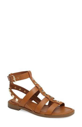 Women's Marc Fisher Ltd Felice Studded Gladiator Sandal M - Brown