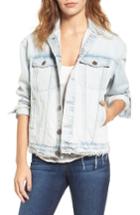 Women's Current/elliott The Boyfriend Denim Trucker Jacket - Blue