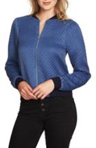 Women's 1.state Quilted Bomber Jacket - Blue