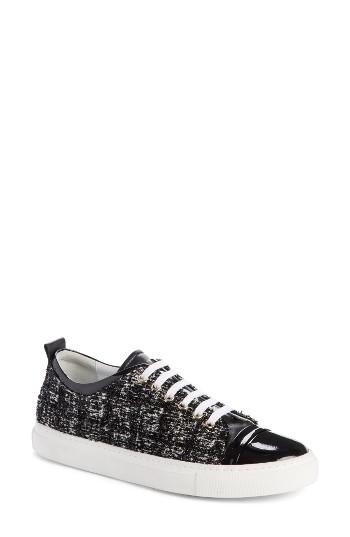 Women's Lanvin Cap Toe Sneaker .5us / 41eu - Black