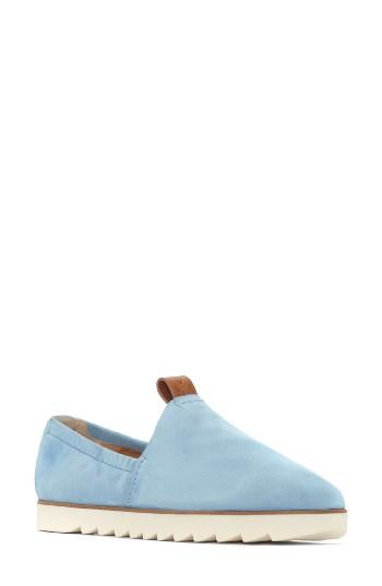 Women's Mercedes Castillo Clelia Slip-on Sneaker .5 M - Blue