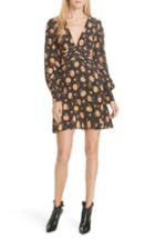 Women's Veronica Beard Marion Floral Silk Dress