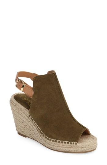 Women's Seychelles 'charismatic' Espadrille Wedge .5 M - Green