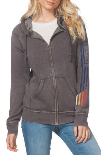 Women's Rip Curl Slow Motion Zip Hoodie - Grey