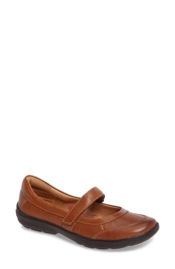 Women's Comfortiva Roma Mary Jane Flat M - Brown