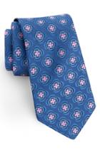 Men's Ted Baker London Geometric Floral Silk Tie