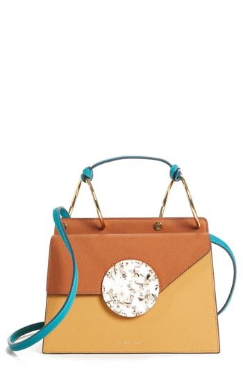 Danse Lente Phoebe Bis Acetate Closure Crossbody Bag - Brown