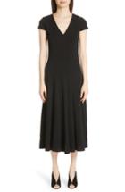 Women's Max Mara Ninfa Midi Dress Us / 38 It - Black