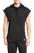 Men's Nike Training Dry Top Px Sleeveless Hoodie - Black