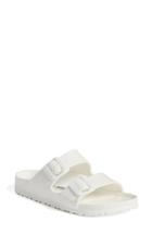 Women's Birkenstock Essentials - Arizona Slide Sandal -5.5us / 36eu B - White