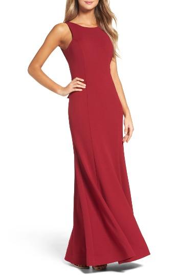 Women's Sequin Hearts Jersey Gown