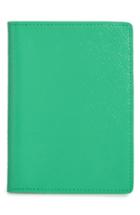 Nordstrom Leather Passport Case - Green