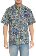 Men's Kahala Makani Classic Fit Non-iron Sport Shirt - Blue